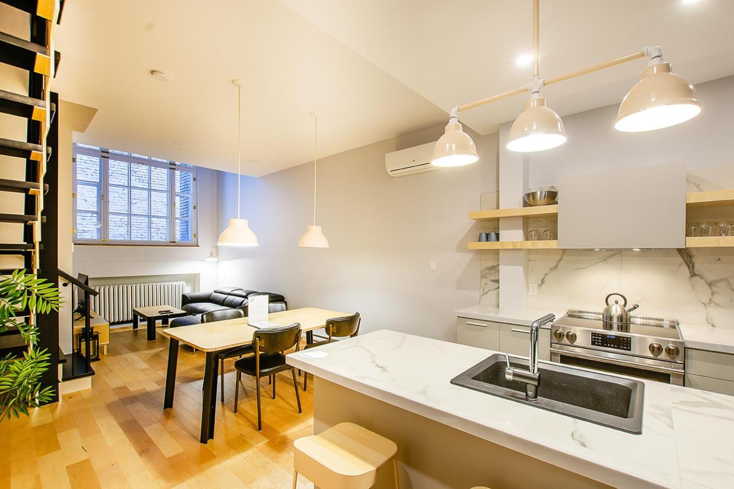 Les Lofts St-Pierre - Par Les Lofts Vieux-Quebec Apartman Szoba fotó