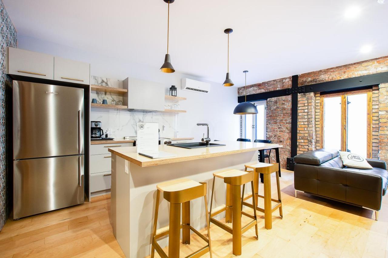 Les Lofts St-Pierre - Par Les Lofts Vieux-Quebec Apartman Szoba fotó